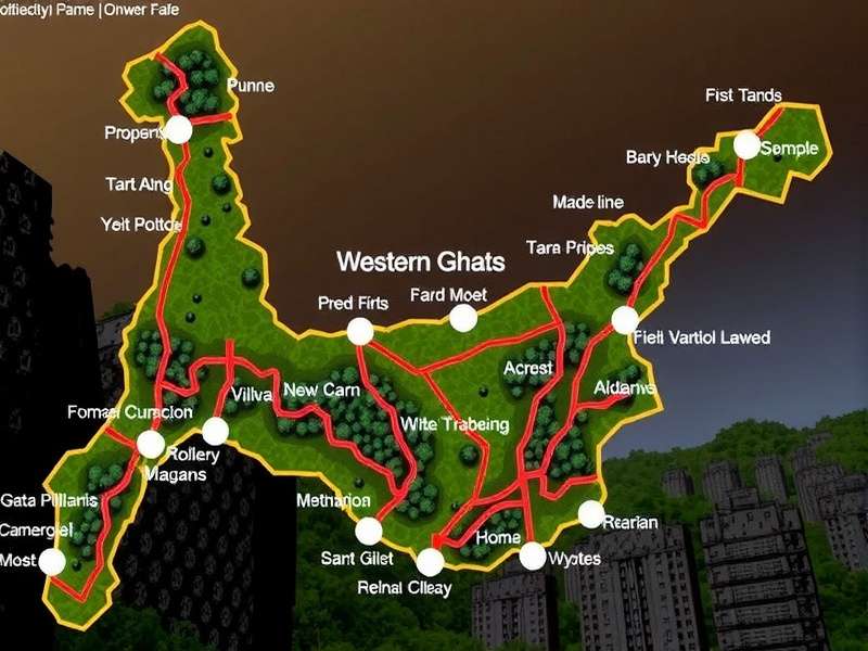 Game Map Showing Western Ghats Setting Pune Ferocious Predator Game Map of Western Ghats